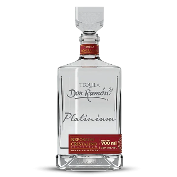 Tequila Don Ramón Platinium Cristalino Reposado