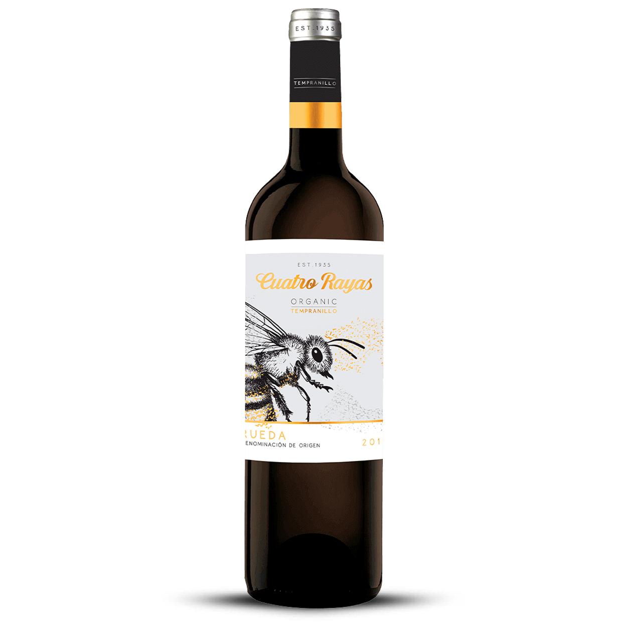 Organic-Tempranillo Cuatro Rayas Organic Tempranillo - Imagen 1